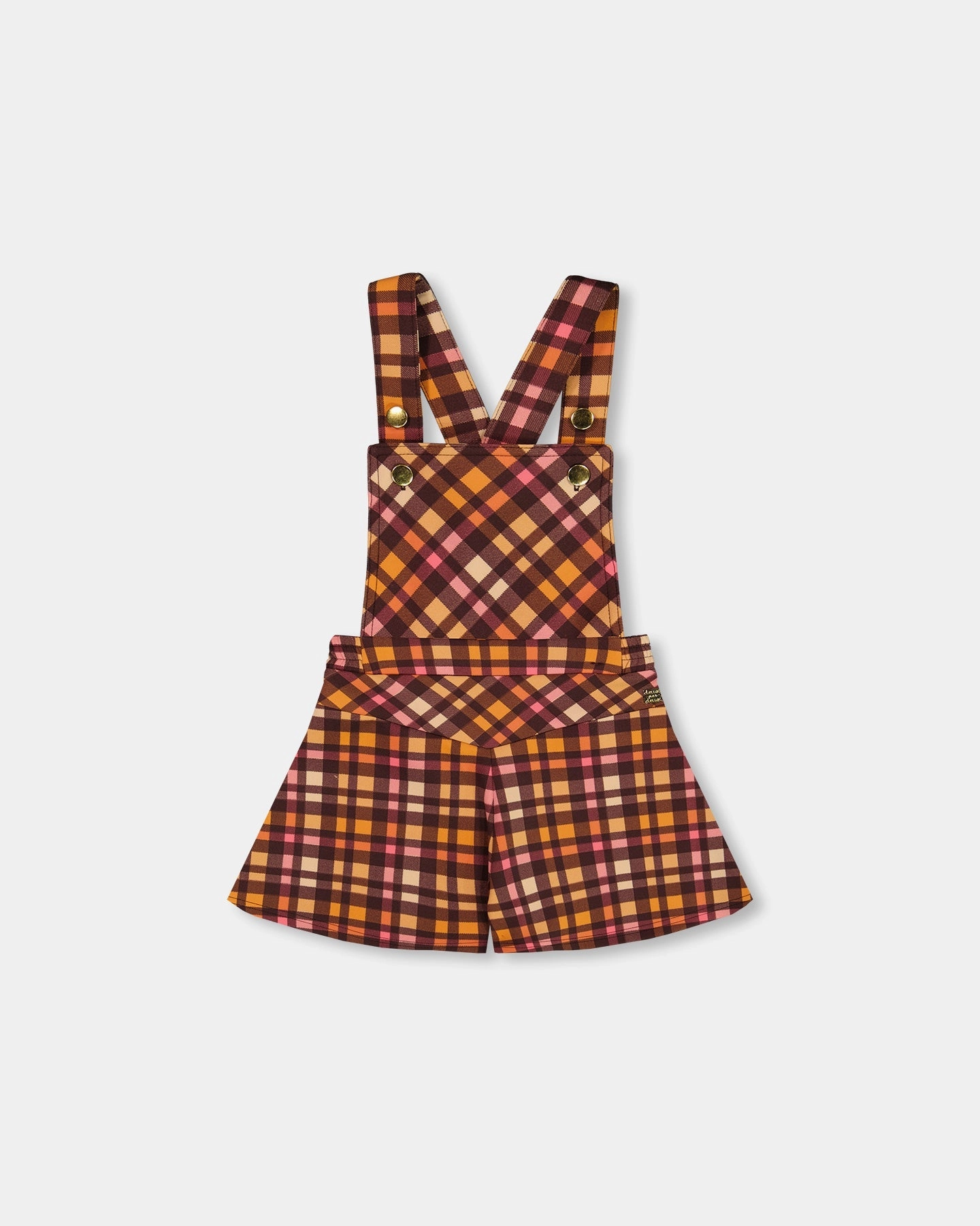 FadeResistantTreatment Milano Shortall Plaid Magenta And Brown
