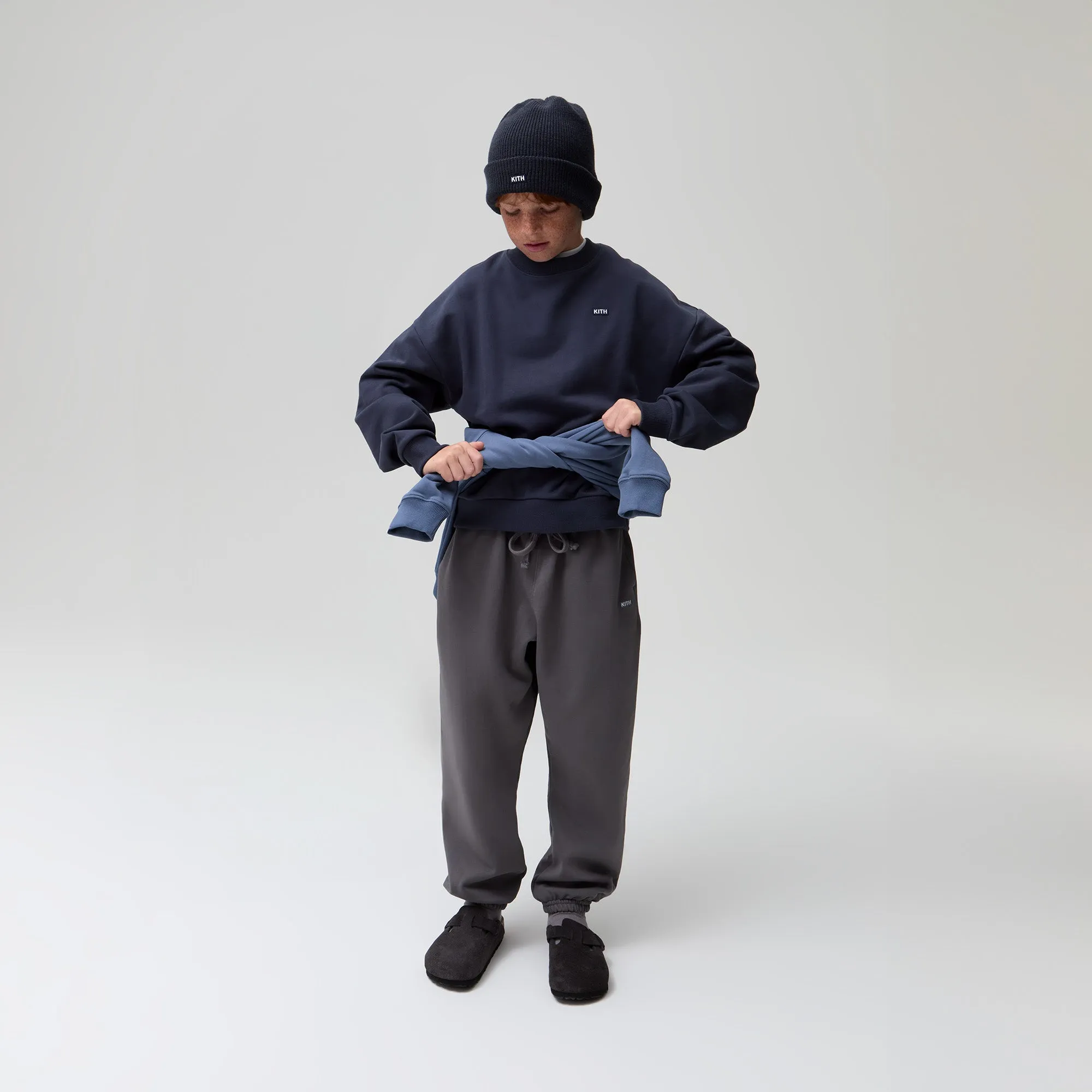 Kith Kids Nelson Crewneck - Genesis comfortable for standing workout wear
