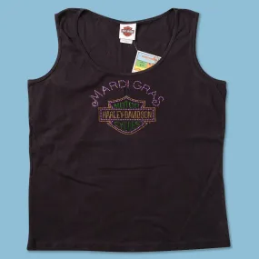 Women's Y2K Harley Davidson Top XLarge Illuminated
