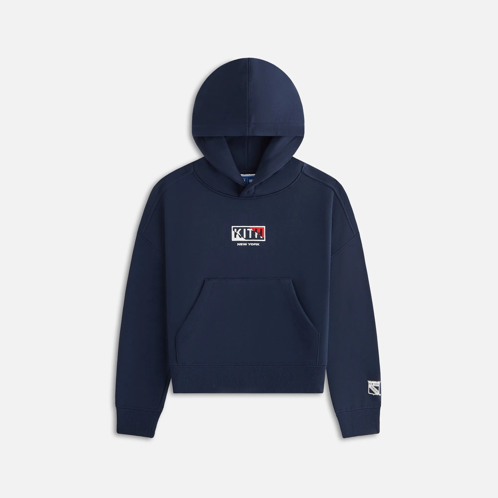 Outdoor Layer Light Color Kith Kids for the New York Rangers New York Nelson Hoodie - Nocturnal