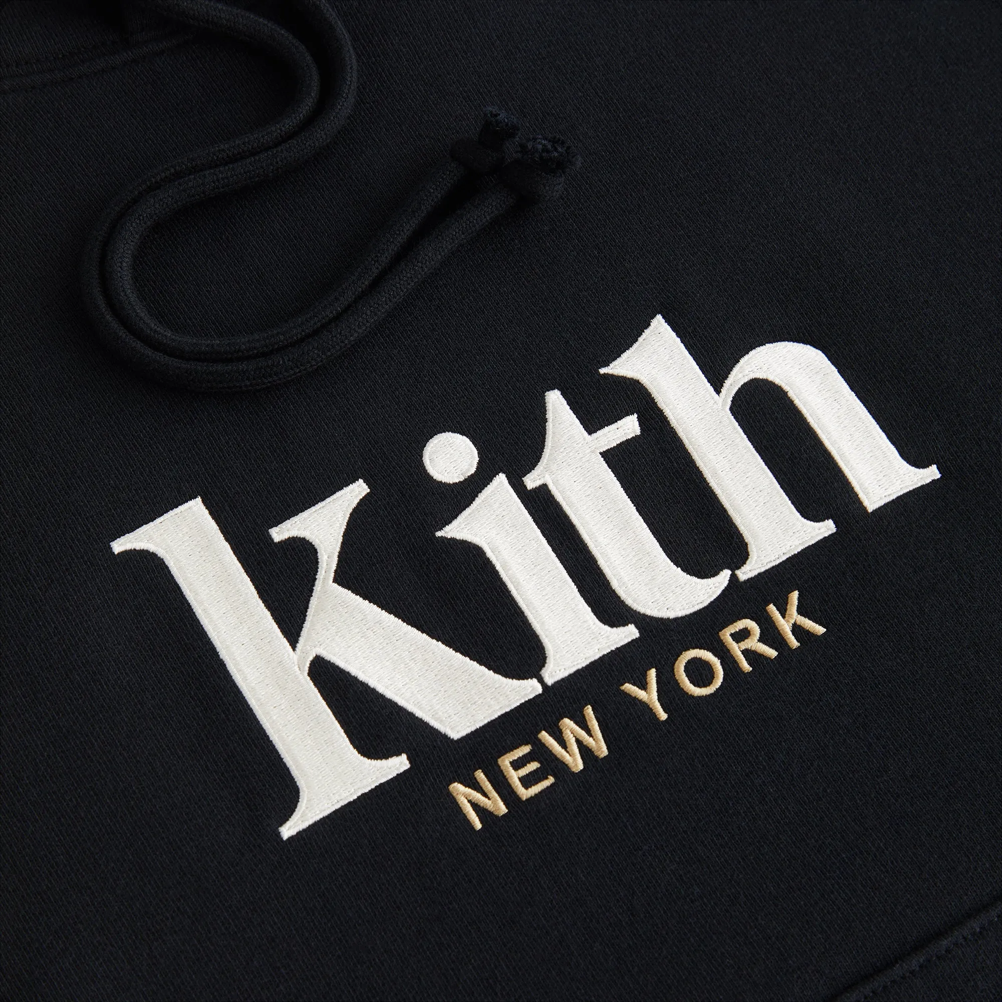 Satin product ribbon playfulness Kith Women Jane New York Hoodie II - Black