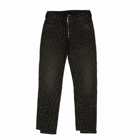 Advanced Stretch Recovery Marcelo Burlon Leopard Print Jeans - Black