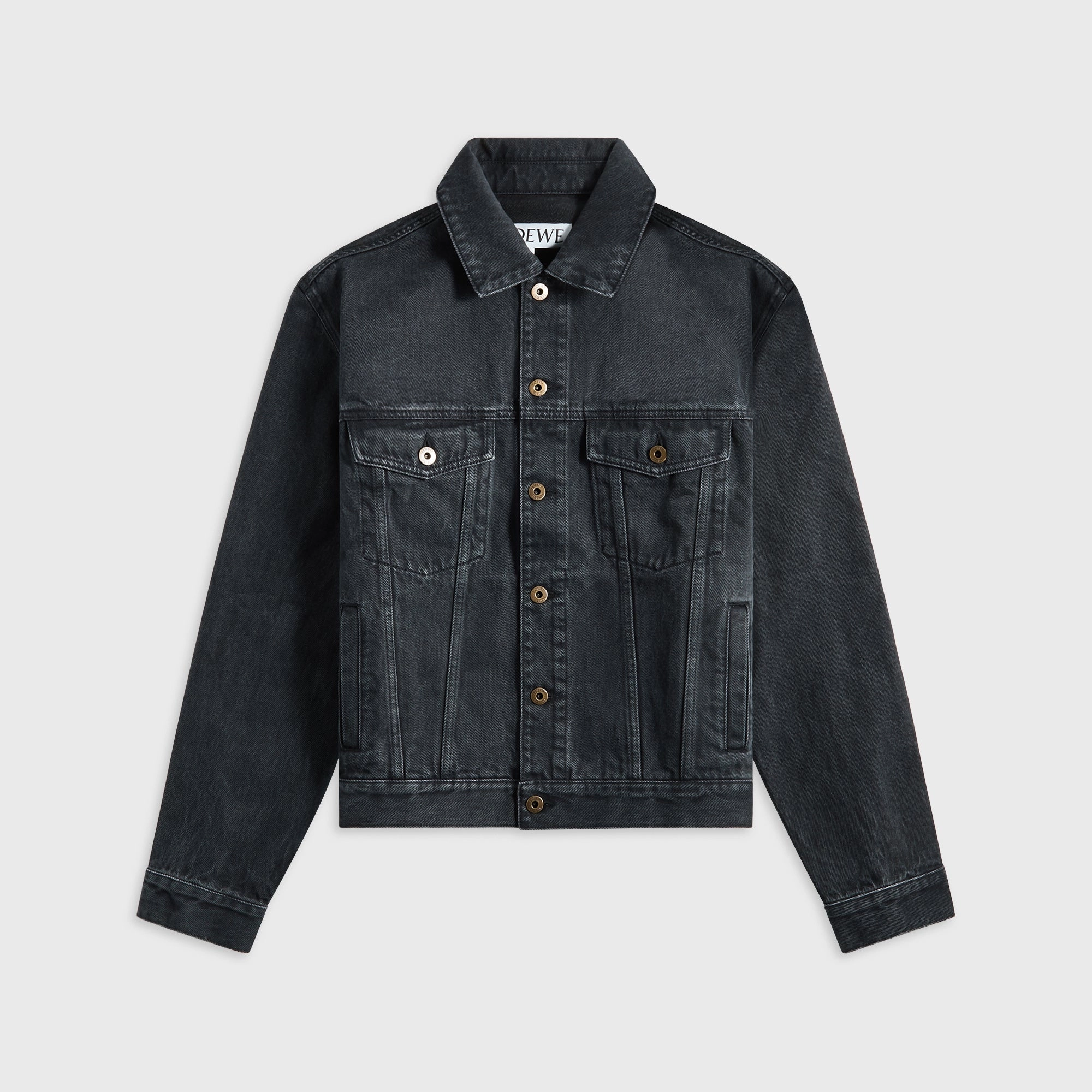 Loewe Anagram Jacket - Black Buttery Soft Handfeel Lightweight Construction