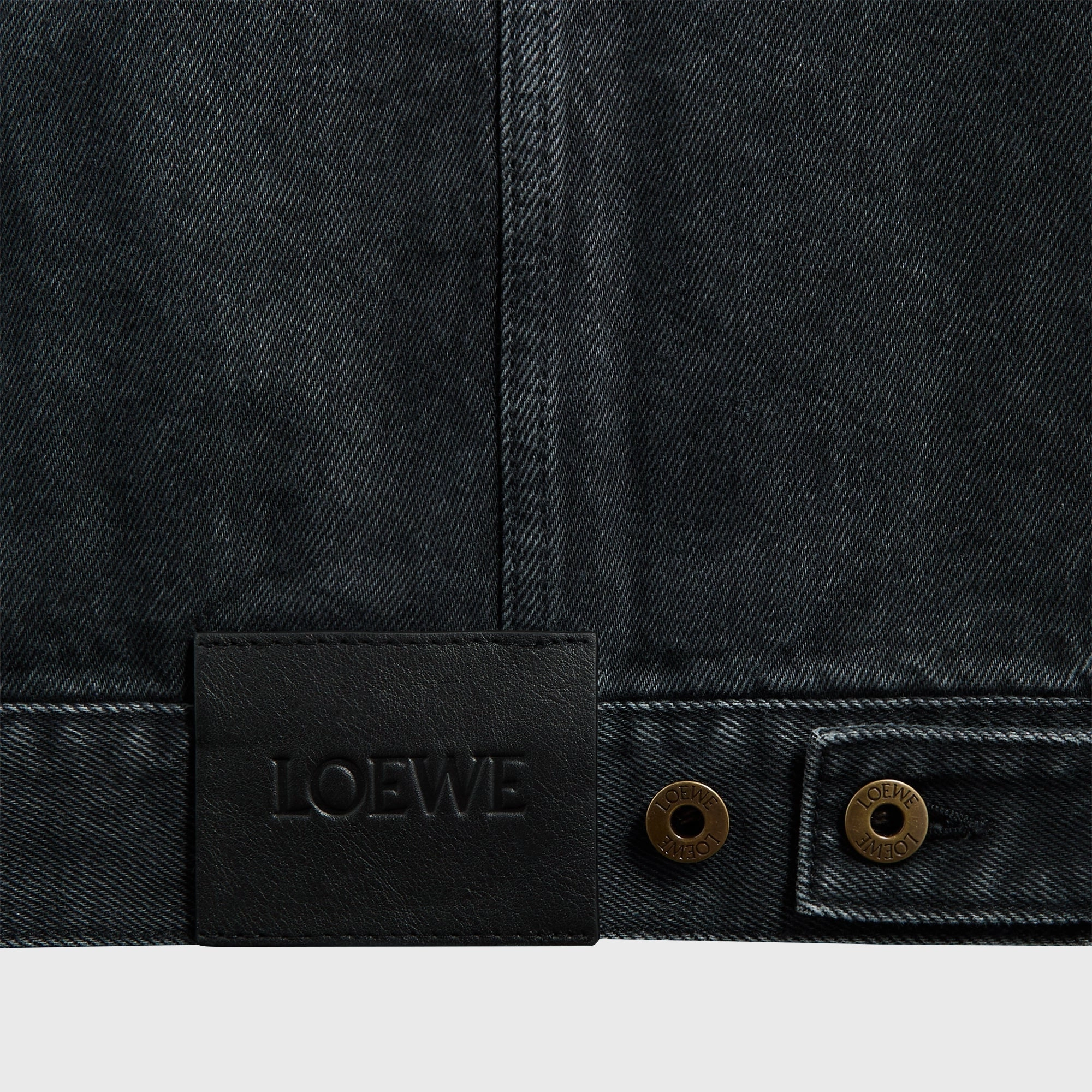 Water Resistant Coat Loewe Anagram Jacket - Black