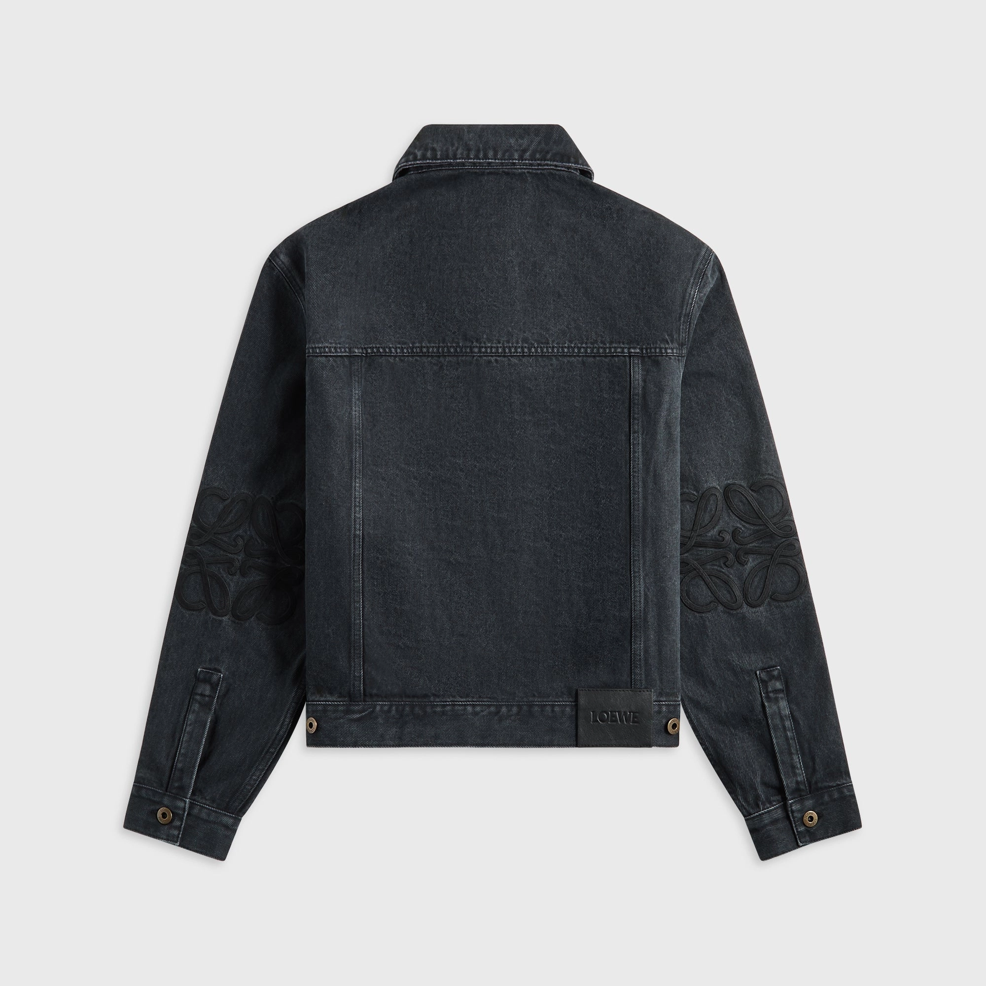 Loewe Anagram Jacket - Black Soft Lining WaterResistantFabric