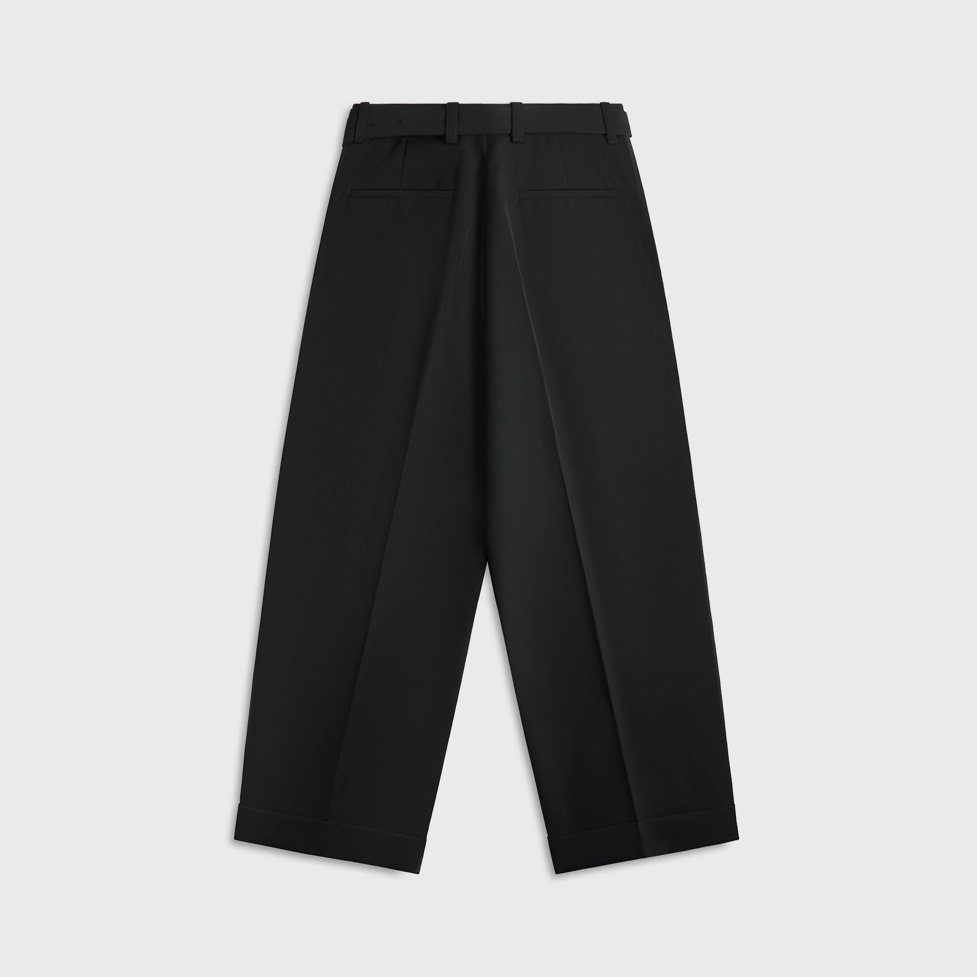 Jil Sander Trouser 111 Aw 25 - Black Sporty Layer Gripper Waistband