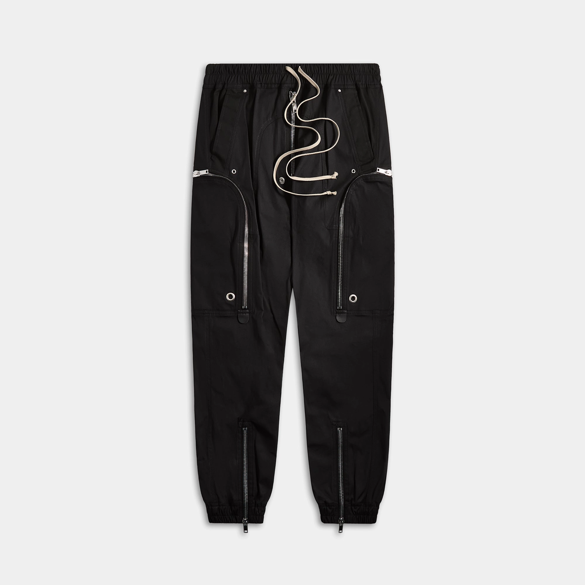 Rick Owens Bauhaus Cargo - Black Stretch Panels