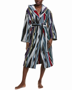 Missoni Home Clint Accappatoio Cappuccio Mod Bathrobe Jersey Fabric SweatWicking Fabric
