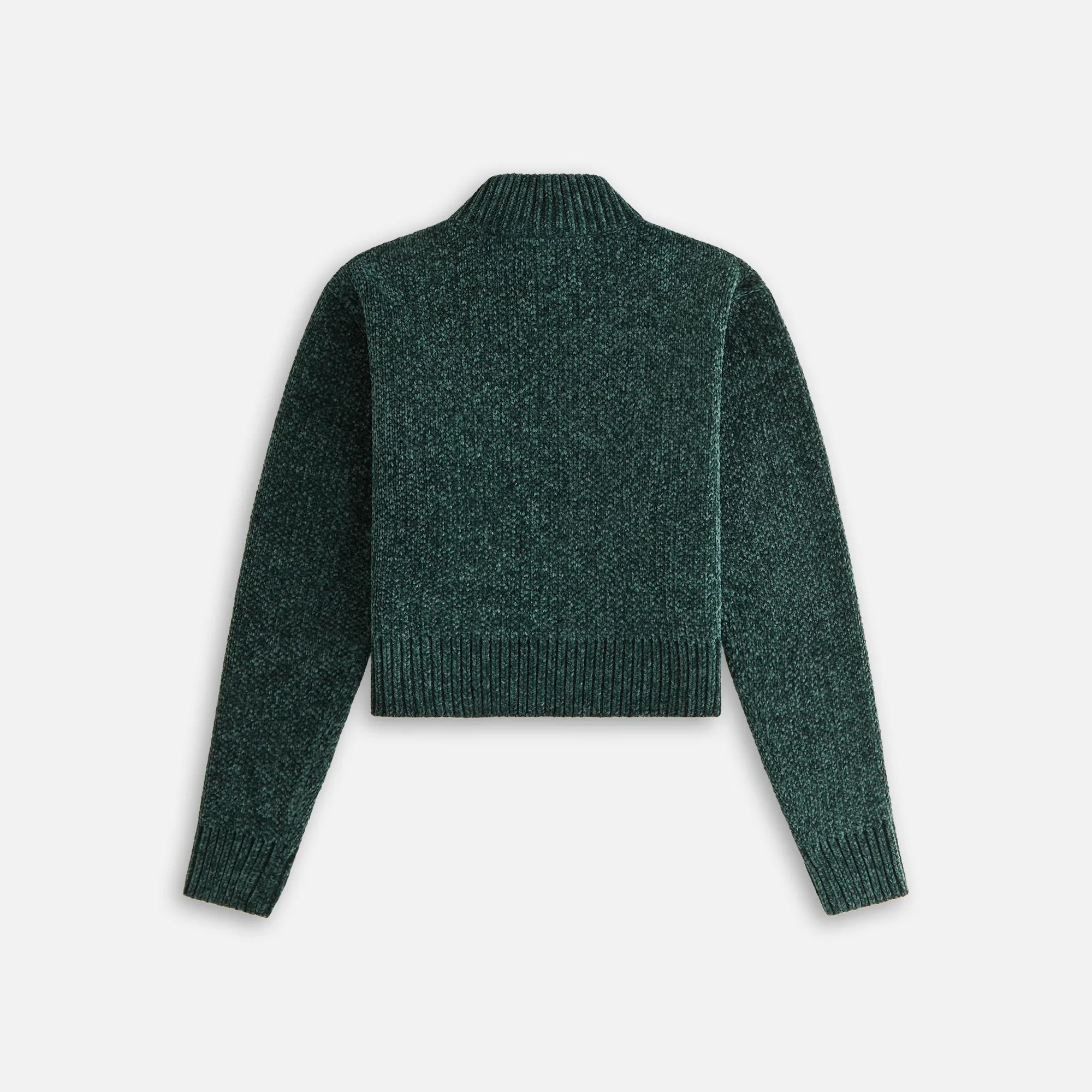 Kith Women Hunter II Chenille Script Quarter Zip - Stadium Outdoor Vibe Brand Name