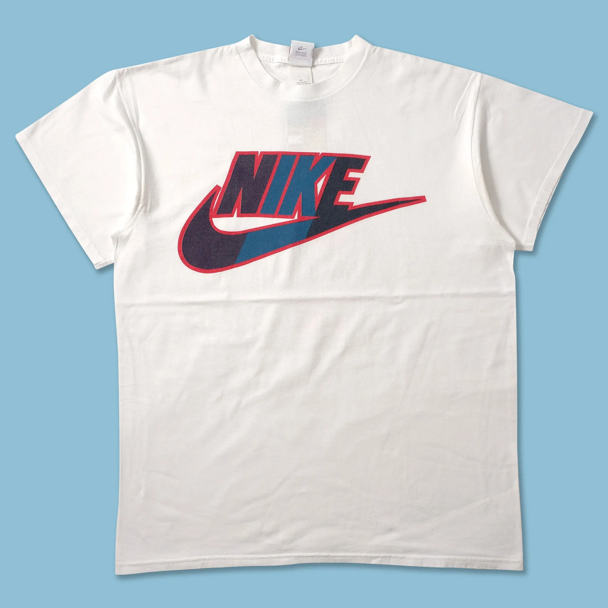 Vintage Nike T-Shirt XLarge Flattering Shape Thermoregulating Fabric