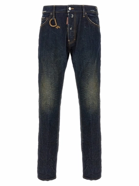 elastic waistband Neat And Easy Cool Guy' Jeans