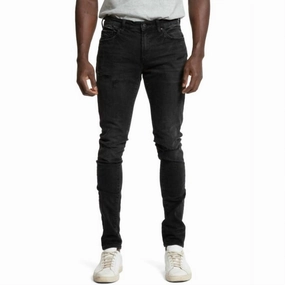 Neutral Casual Streetwear Fan Men's Cayenne Stallion Jeans In Black