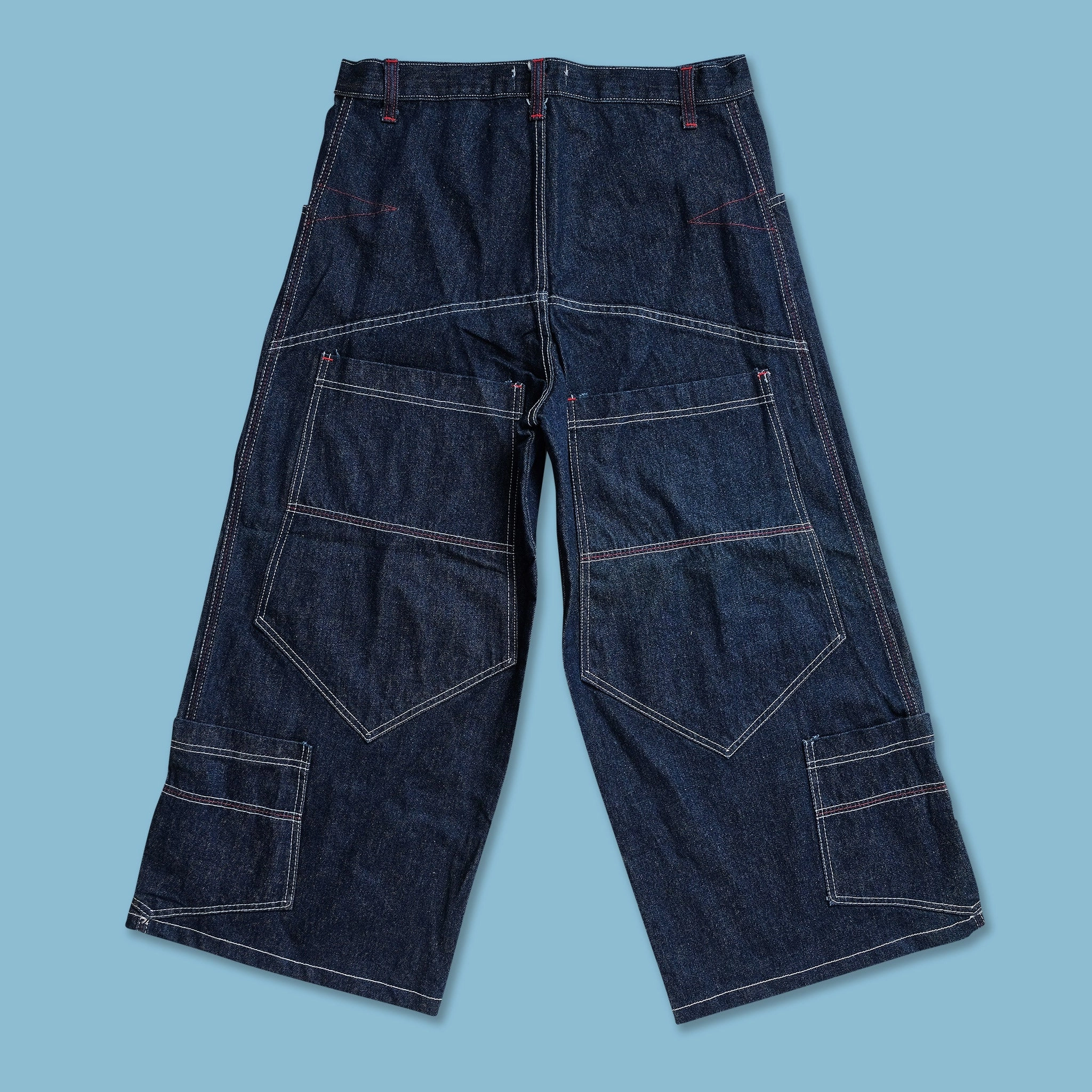 AntibacterialCoating Sweat Wicking Liner Y2K Baggy 3/4 Jorts
