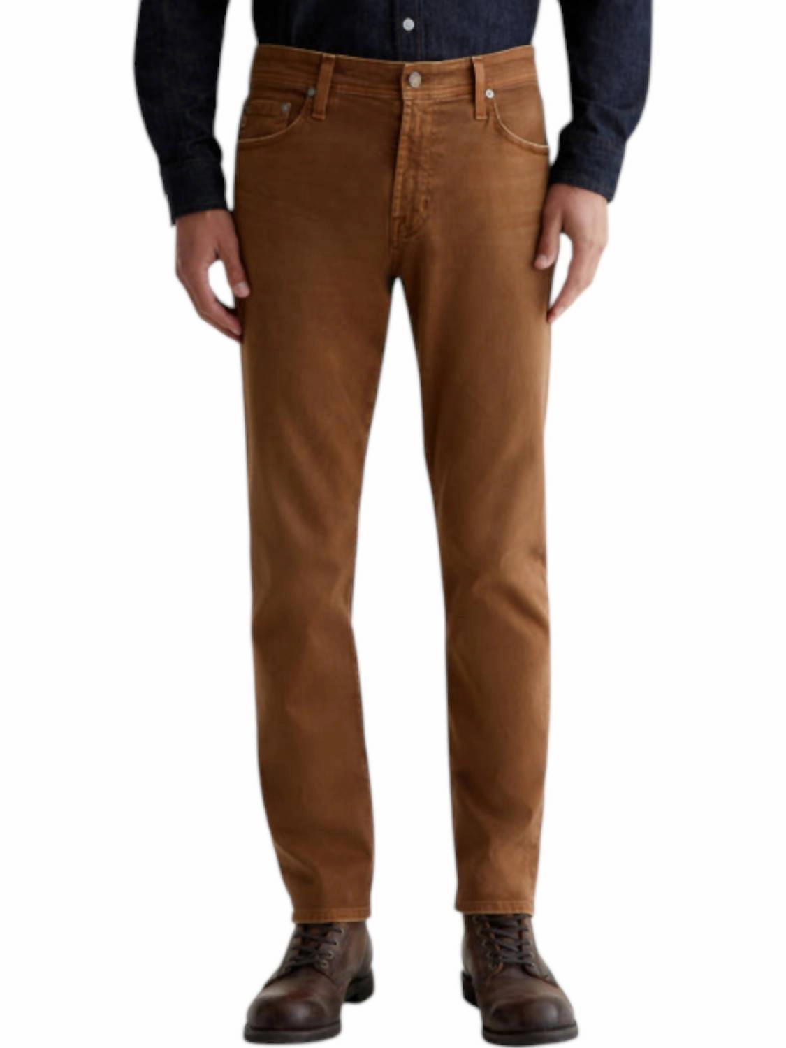 Family Style Gym Ready Daily Wear Lightweight Morning Stroll Tellis Modern Slim 32 Jeans In Brown