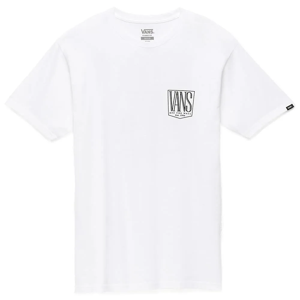 Perfect Style Vans Original Tall Type T-Shirt - White