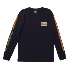Stylish and Easygoing Travel Essential Stance Camino Long Sleeve T-shirt - Black
