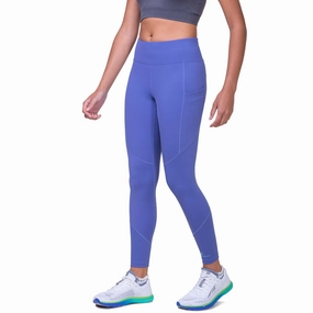 Layered Panel System Heat-resistant Ronhill | Women's Tech Tight - Dark Periwinkle/Aquamint