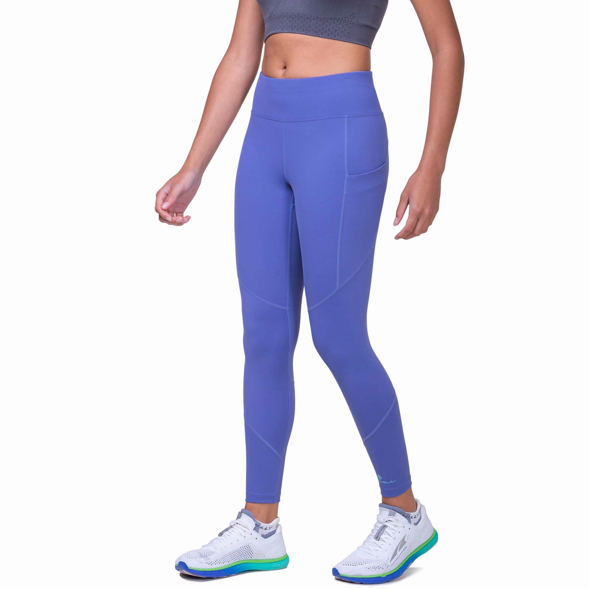 Generic options Ronhill | Women's Tech Tight - Dark Periwinkle/Aquamint
