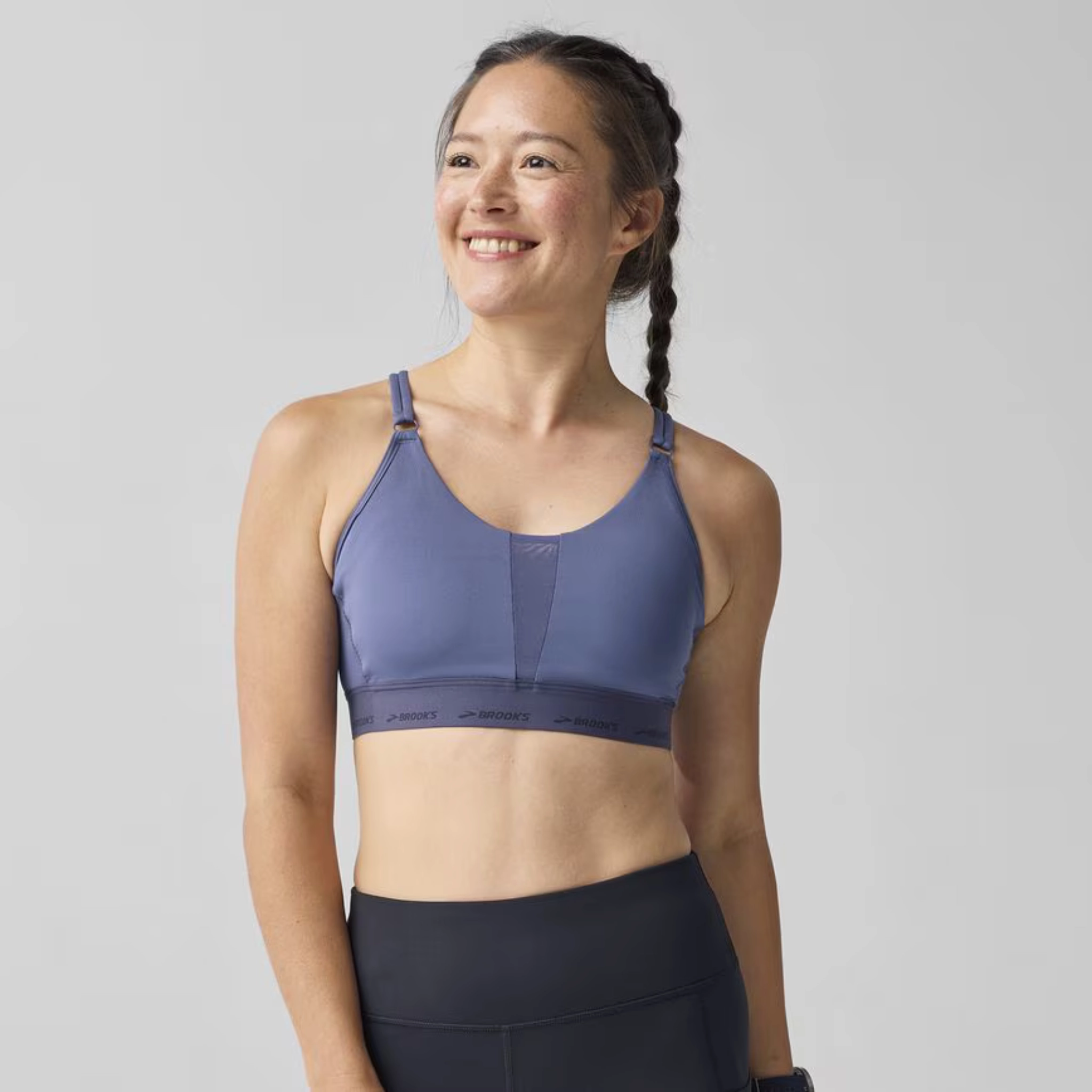 Medium seams PLUNGE 3.0 BRA - 414 NIGHTSHADOW