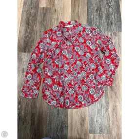summer look Blouse Long Sleeve By Xirena In Red, Size: S