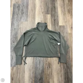 Athletic Sweatshirt Collar By Sweaty Betty In Green, Size: L Flowing Design