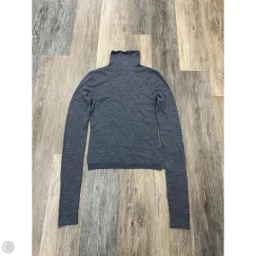 Top Long Sleeve Designer By Reformation In Grey, Size: S Recycled Fiber Blend FlexibleMobility