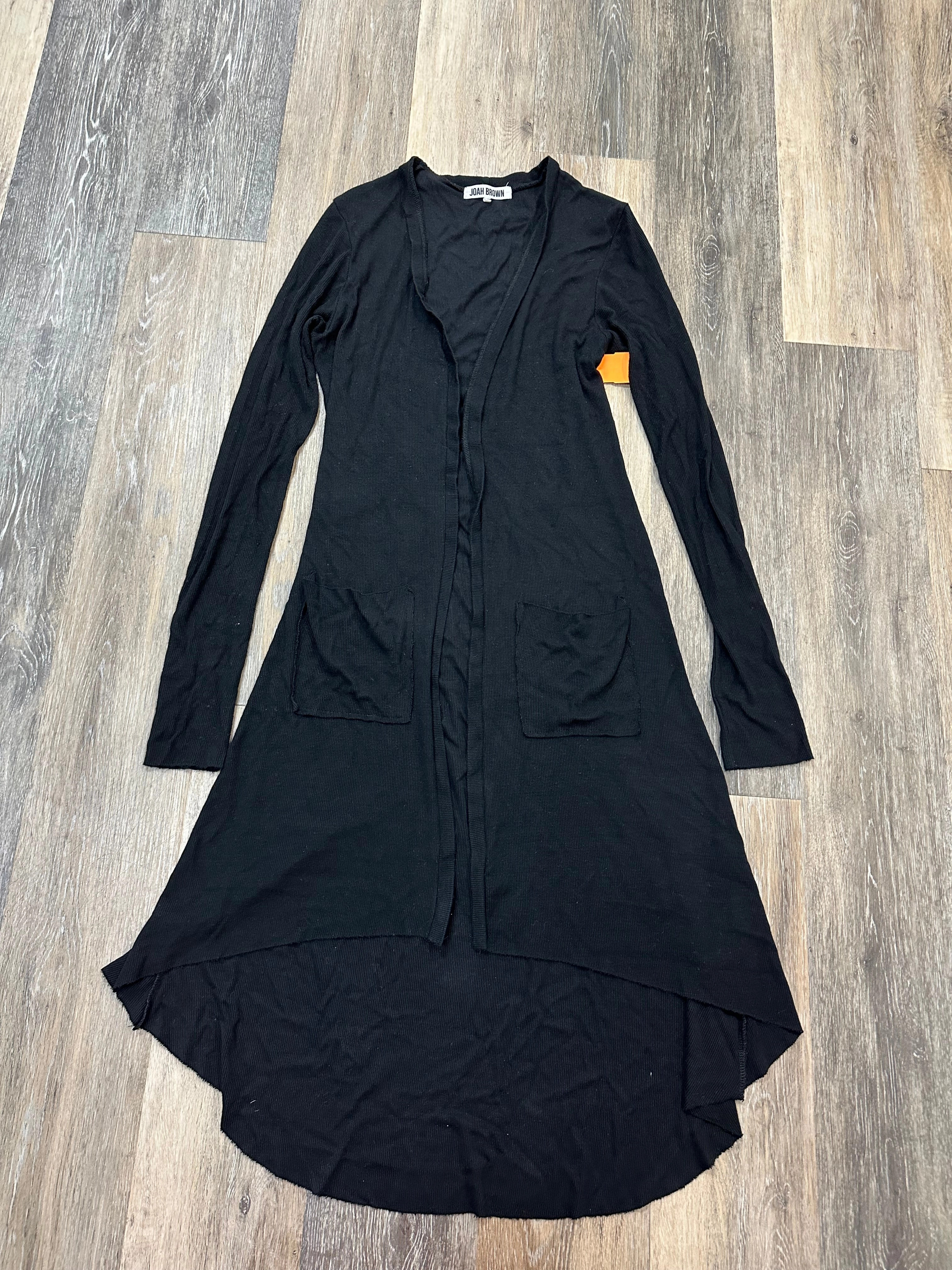 TaglessNecklineComfort Sweater Cardigan By Joah Brown In Black, Size: Osfm