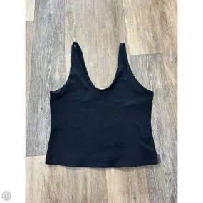Oversized Collar Tank Top By Abercrombie And Fitch In Black, Size: Xl