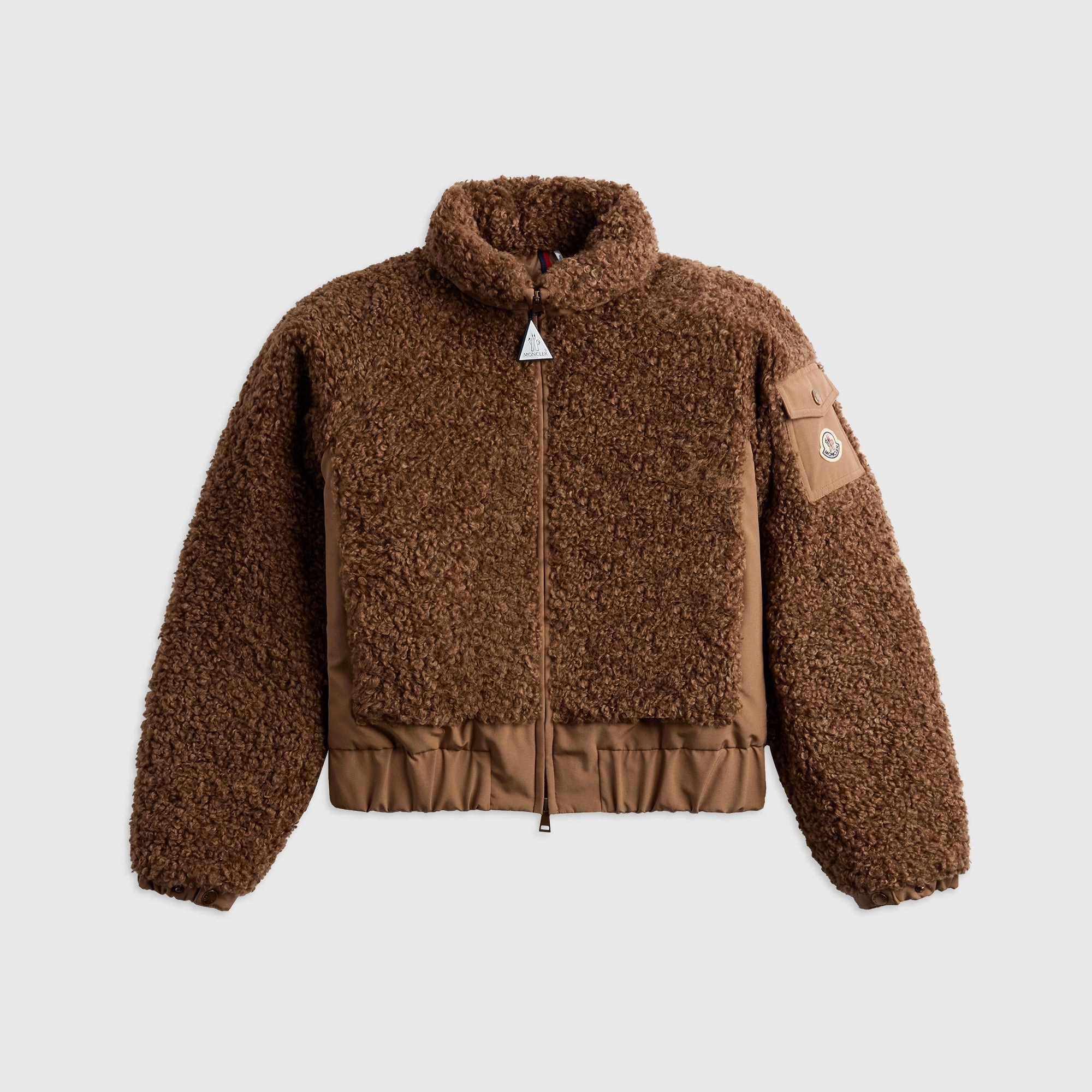 Moncler Coligny Jacket - Brown Casual Style Warmth Retention Technology