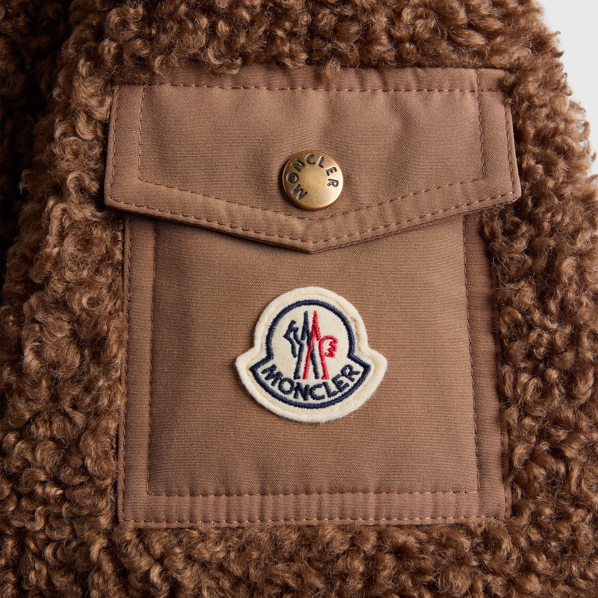 Moncler Coligny Jacket - Brown Hypoallergenic Fibers