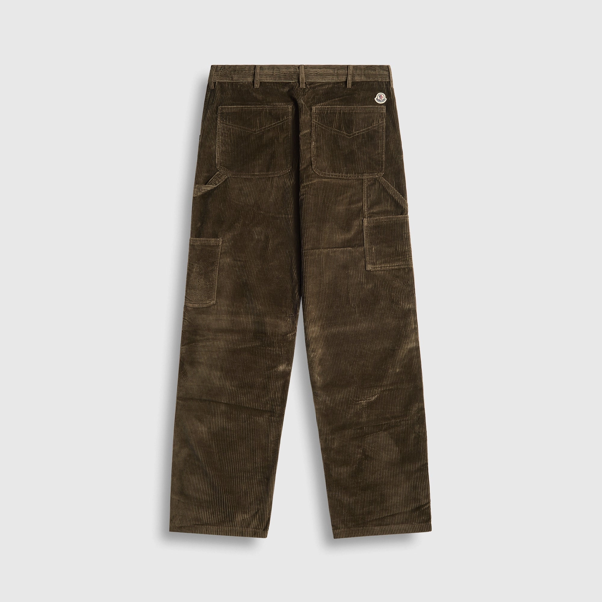 Moncler Corduroy Jogging Trousers - Dark Green Casual Chic Look Versatile Wear