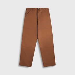 Sleek Design Moncler Logo Gabardine Trousers - Brown