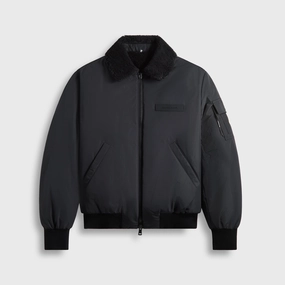Quilted Insulation Moncler Maulevrier Bomber - Black