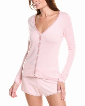Morgan Lane Pippa Cashmere-Blend Top NoSlip Grip