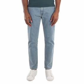 Weekend Getaway Luxury Beach Day Balanced Fit Moschino Straight-Leg Cotton Denim Jeans