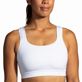Pink Snapped WOMEN'S DRIVE CONVERTIBLE SPORTS BRA 2.0 - 100 WHITE