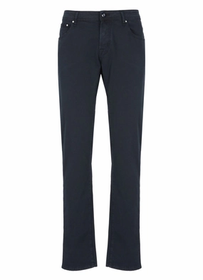 Minimal Outfit Spring Mood Smooth Work Meeting Blue Nick Slim Pants