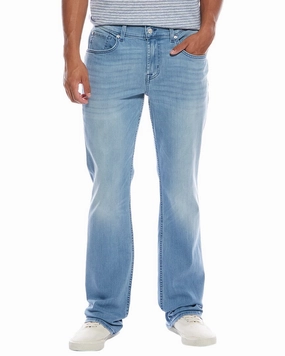 Office Wear Modern Rainy Day 7 For All Mankind Brett Merced Straight Jean