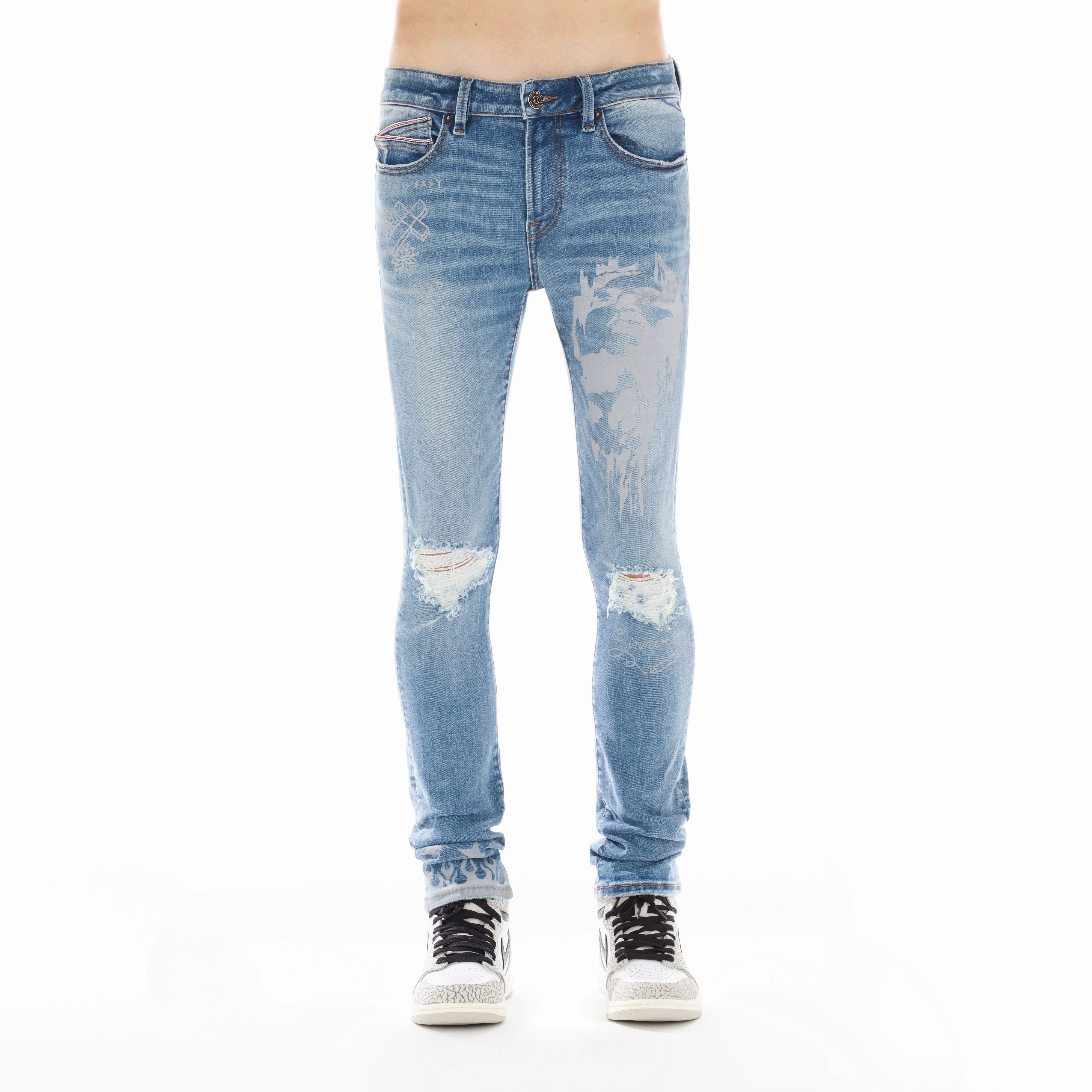 Fade Resistant Wash Casual Friday Classic PUNK SUPER SKINNY IN IDOL