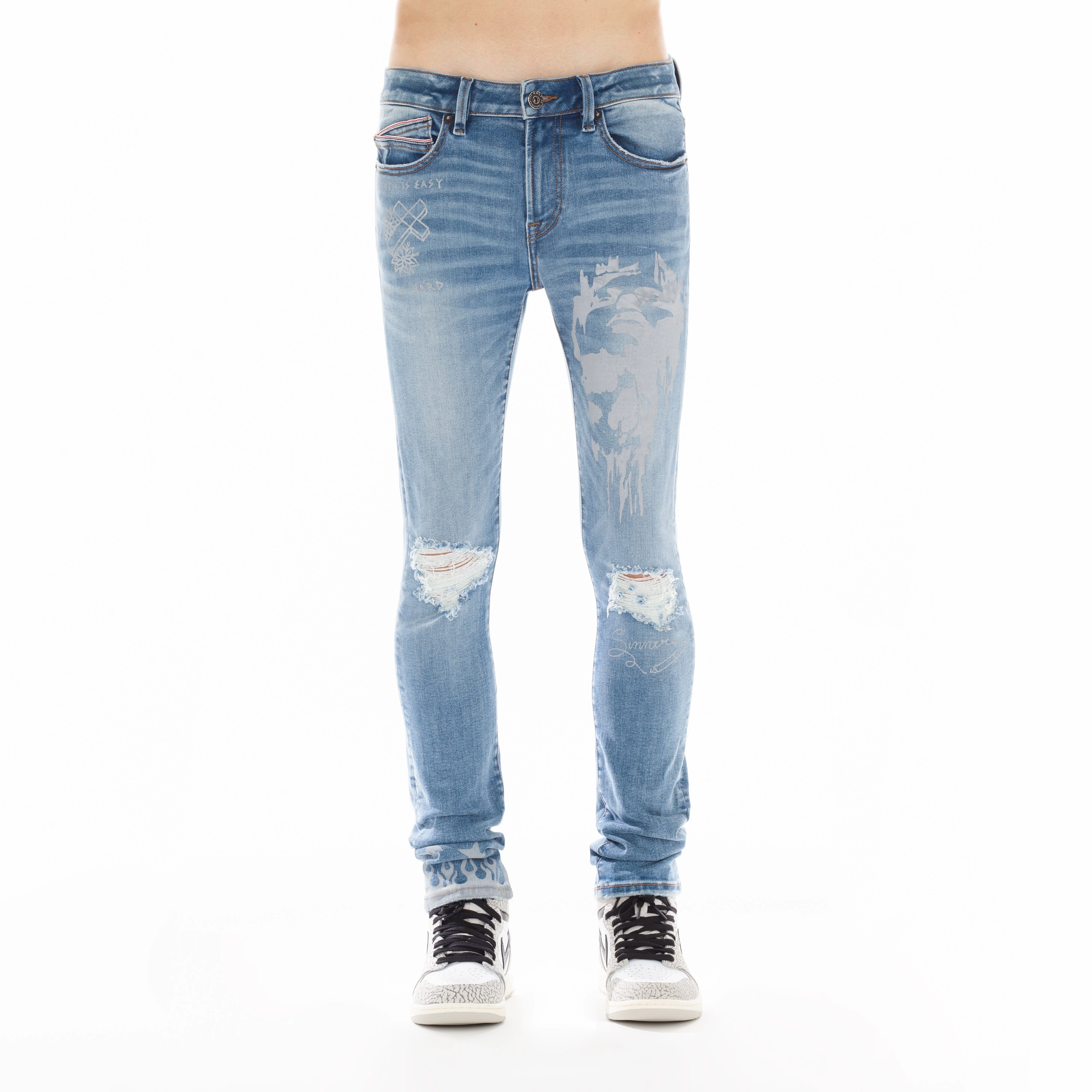 PUNK SUPER SKINNY IN IDOL Modern Appeal Nature Lover Shopping Day Everyday