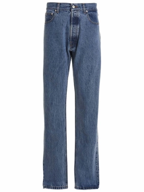 Soft Aesthetic 5-Pocket Denim Jeans With Button Closure
