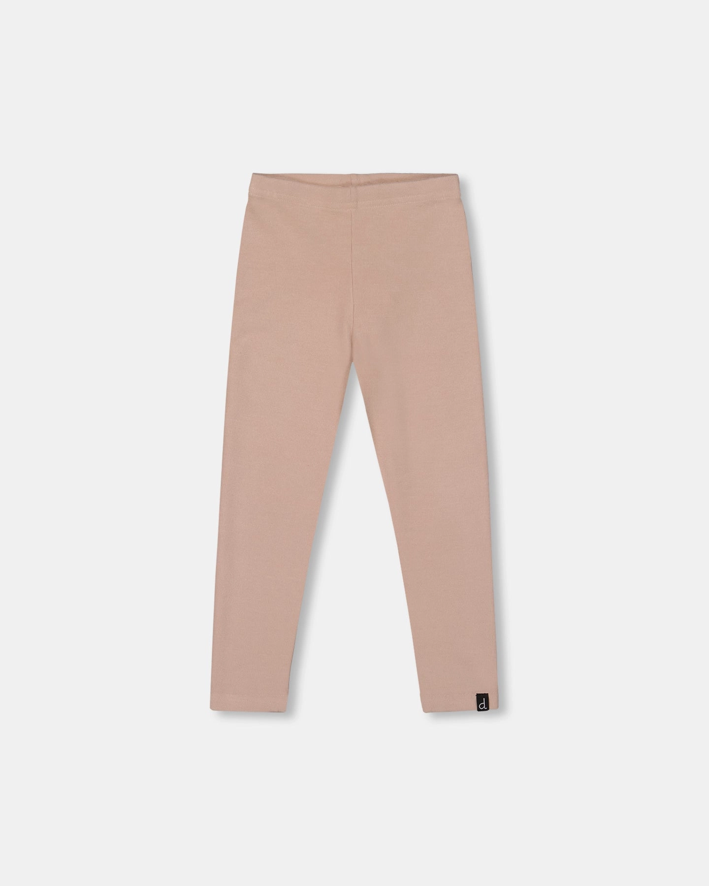 Super Soft Ribbed Leggings Light Caramel PermeableCloth Soft Brushed Lining