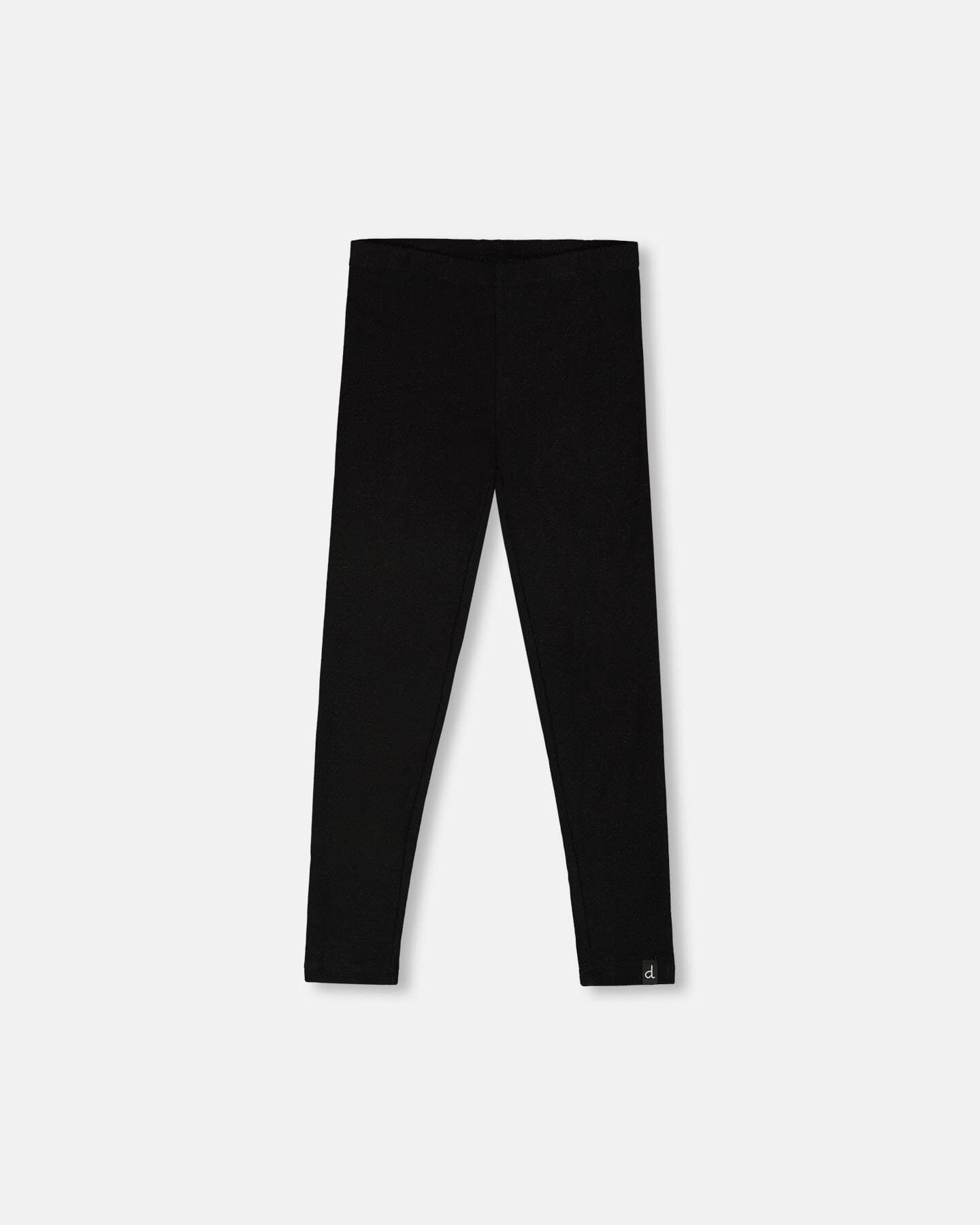 FlexibleKnees Super Soft Ribbed Leggings Black