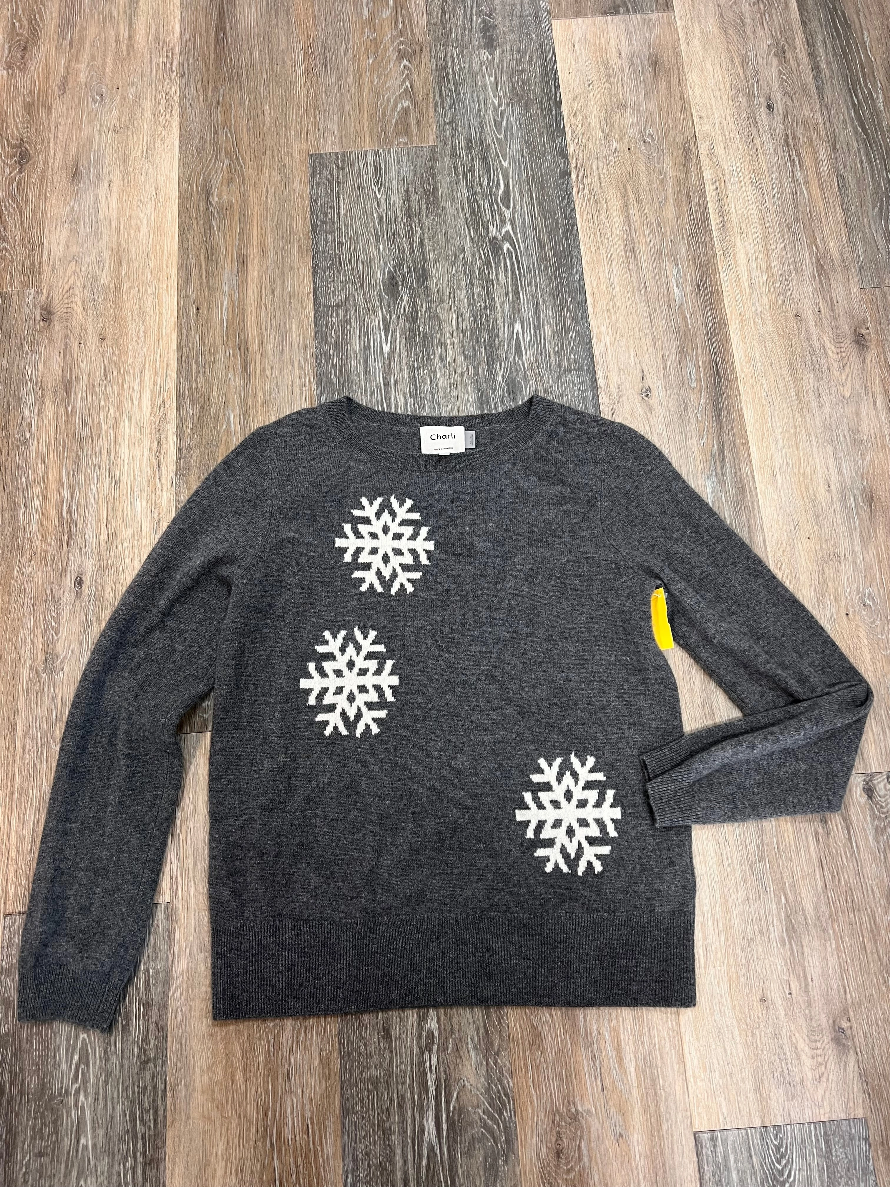 Sweater Cashmere By Charli In Grey, Size: S Relaxed Design