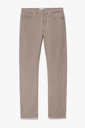 Men's L'homme Slim Twill Jean In Garage Powder Wood Chill Friendly Artist Vibe Smooth