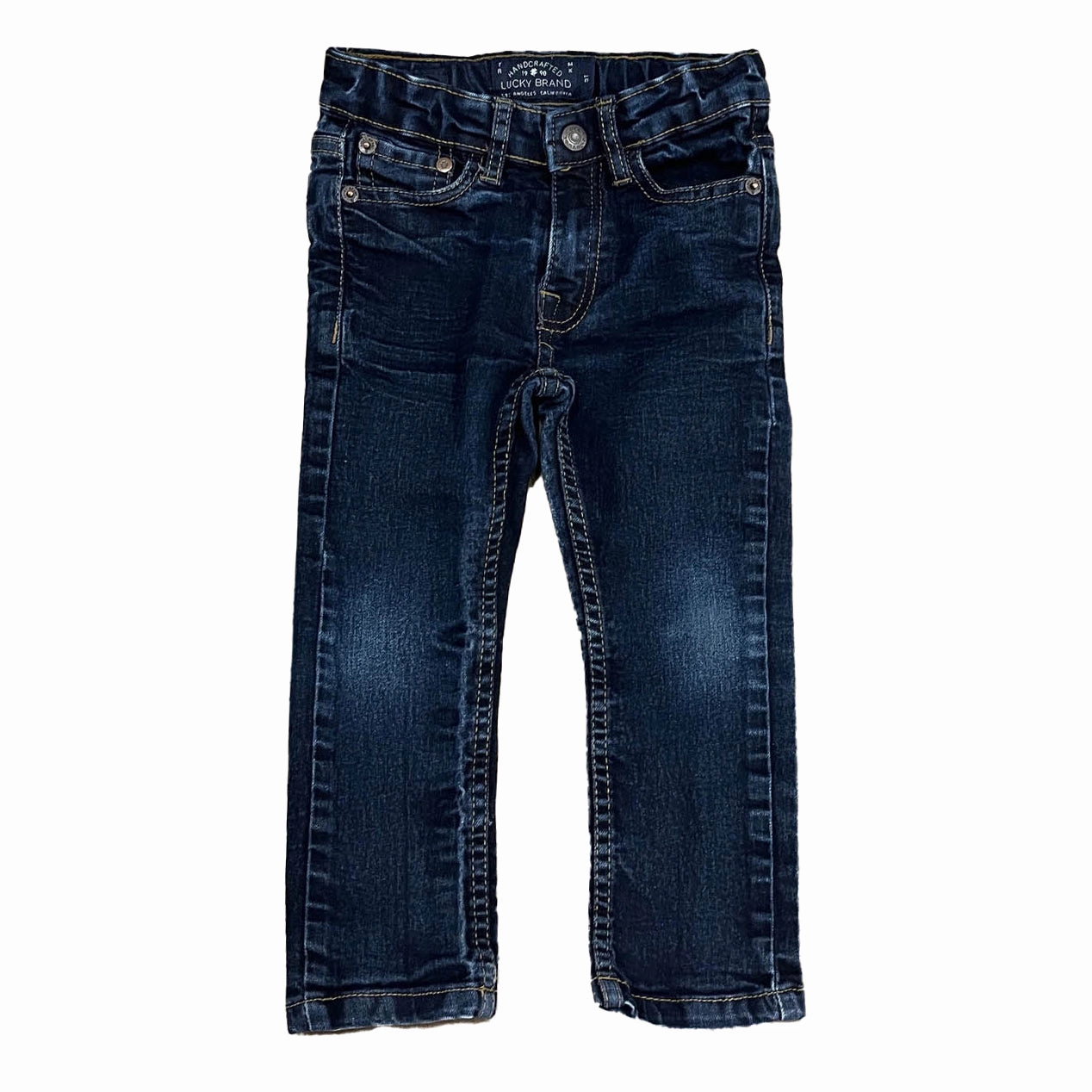 Sustainable Fabric Lucky B Girls Blue Jeans
