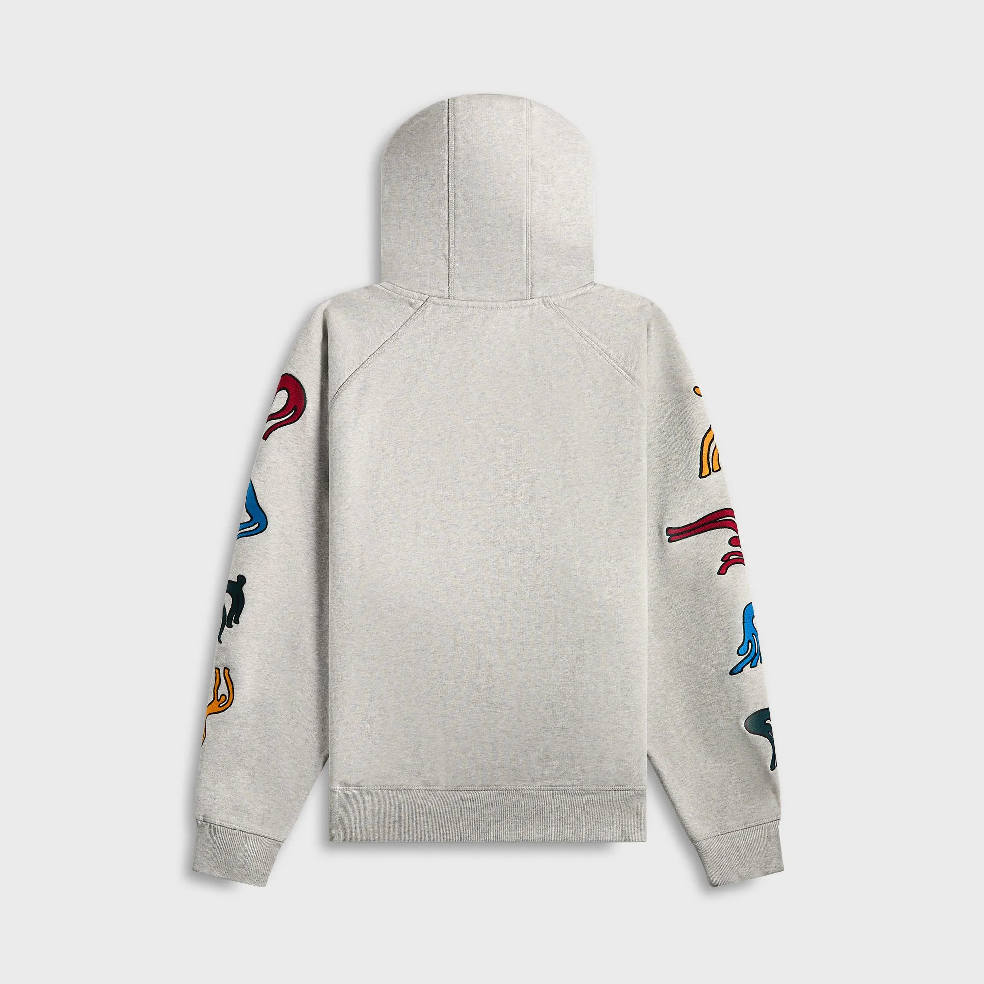 Geometric Shape Collectible by Parra La Chambre Nuit Hooded Sweatshirt - Heather Grey