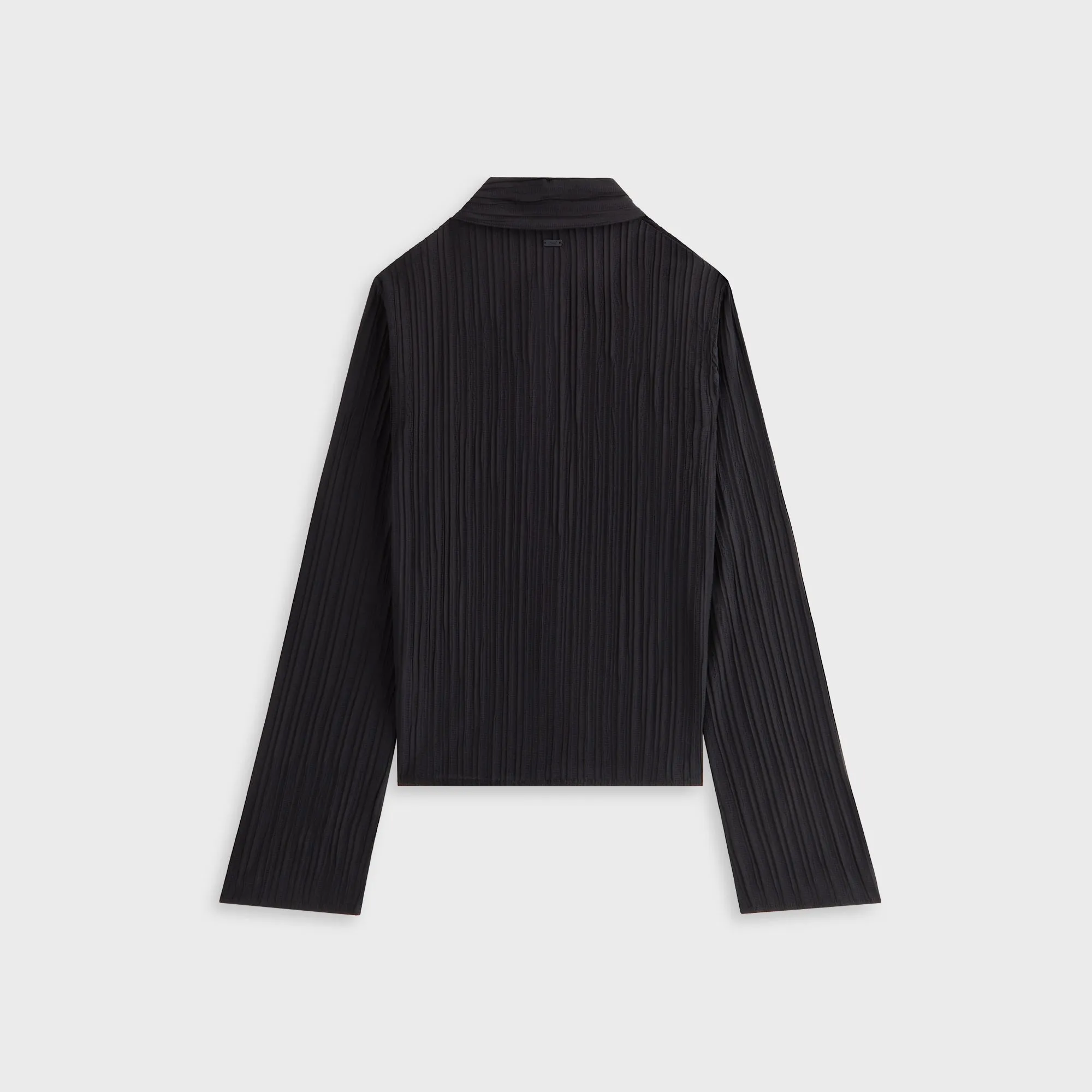 Kith Women Elvira Plisse Button Down Shirt - Ink Rugged Style