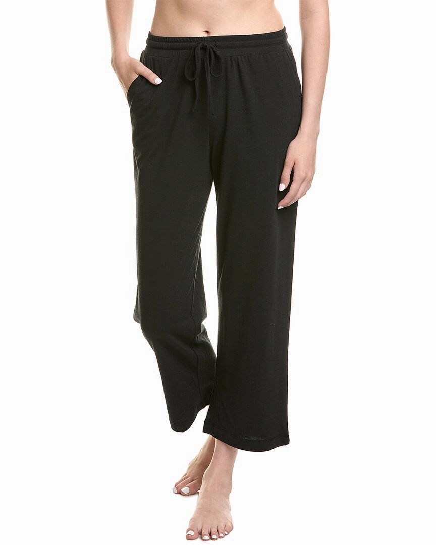 Non Restrictive Fit Wide Leg Opening Design N Natori Breeze Pant
