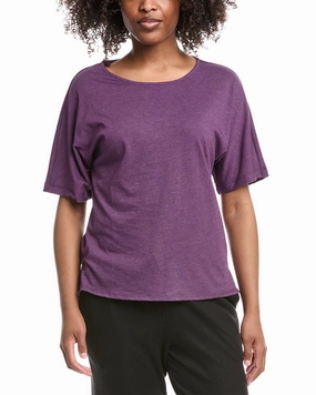 Layered Look Design N Natori Breeze Scoop Dolman Top